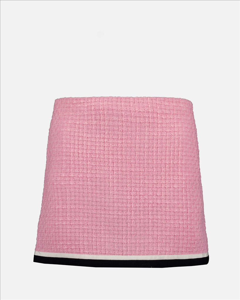 Jupes Mini-jupe en tweed Miu Miu Rose Femme