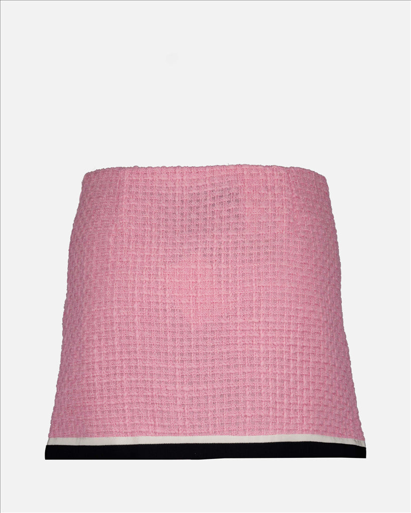 Saias Mini-jupe en tweed Miu Miu Rosa Femme
