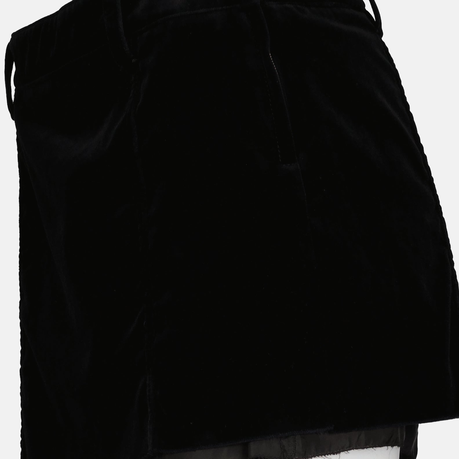 Skirts Velvet mini skirt Miu Miu Black Women