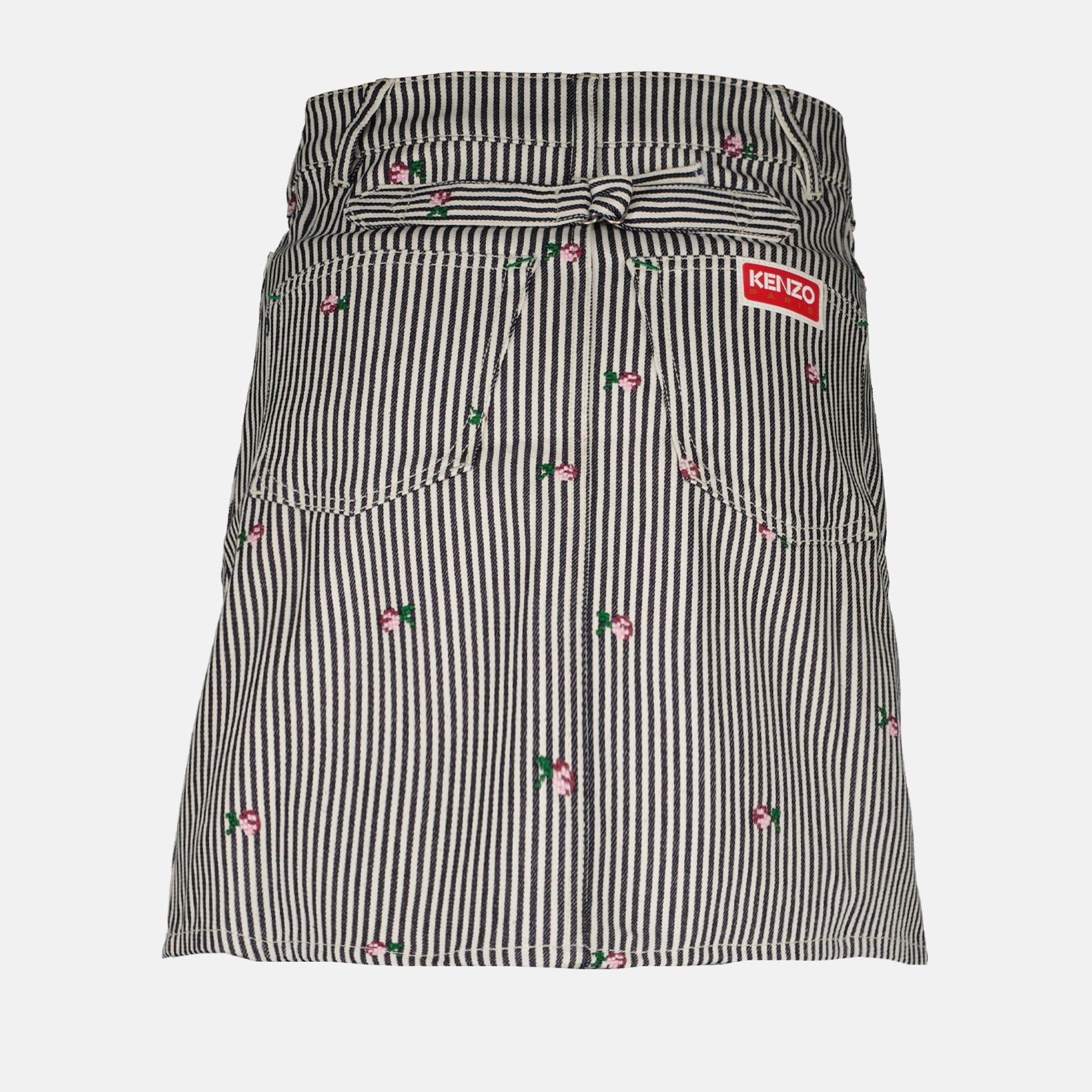 Gonne Gonna Mini A Righe Kenzo Nero Femme