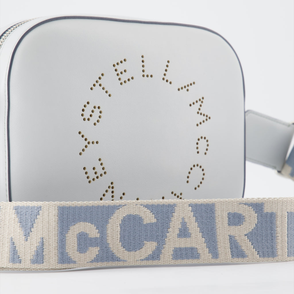 Sacs bandoulière Mini sac à logo Stella McCartney Gris Femme