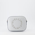 Sacs bandoulière Mini sac à logo Stella McCartney Gris Femme