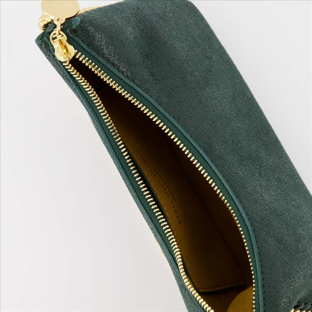 핸드백 및 숄더백 Mini sac Falabella Stella McCartney 녹색 Femme