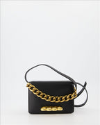 Handtaschen und schultertaschen Mini sac Four Ring Alexander McQueen Schwarz Femme