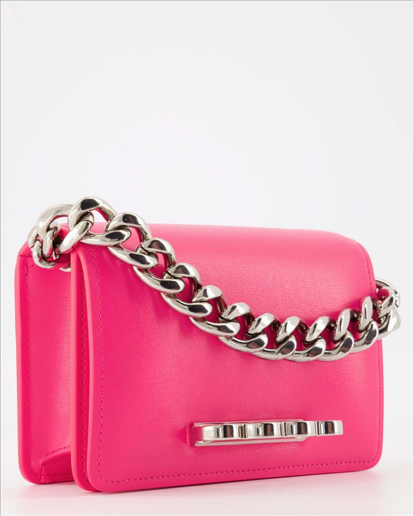 Borse a tracolla Sac The Four Ring Alexander McQueen Rosa Femme