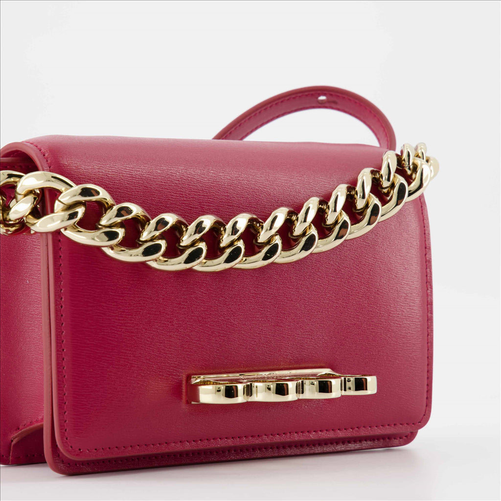 Crossbody bags Mini Four Ring bag Alexander McQueen Red Women