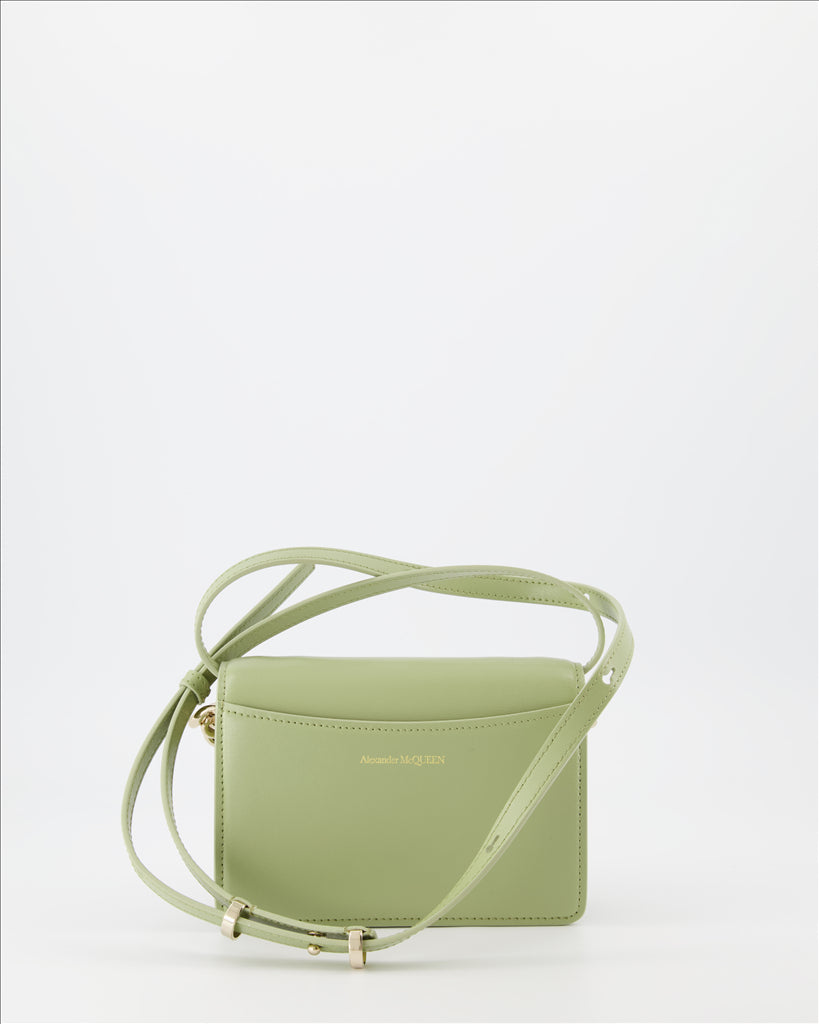 Sacs bandoulière Mini sac Four Ring Alexander McQueen Vert Femme