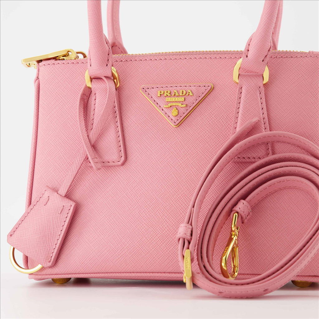Handtaschen und schultertaschen Mini sac Galleria Prada Rosa Femme