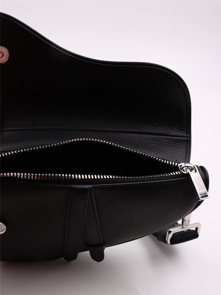 Sacs bandoulière Mini sac Saddle Dior Noir Homme