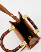 Handbags and shoulder bags Sunshine Mini Shopping Bag Fendi Brown Women