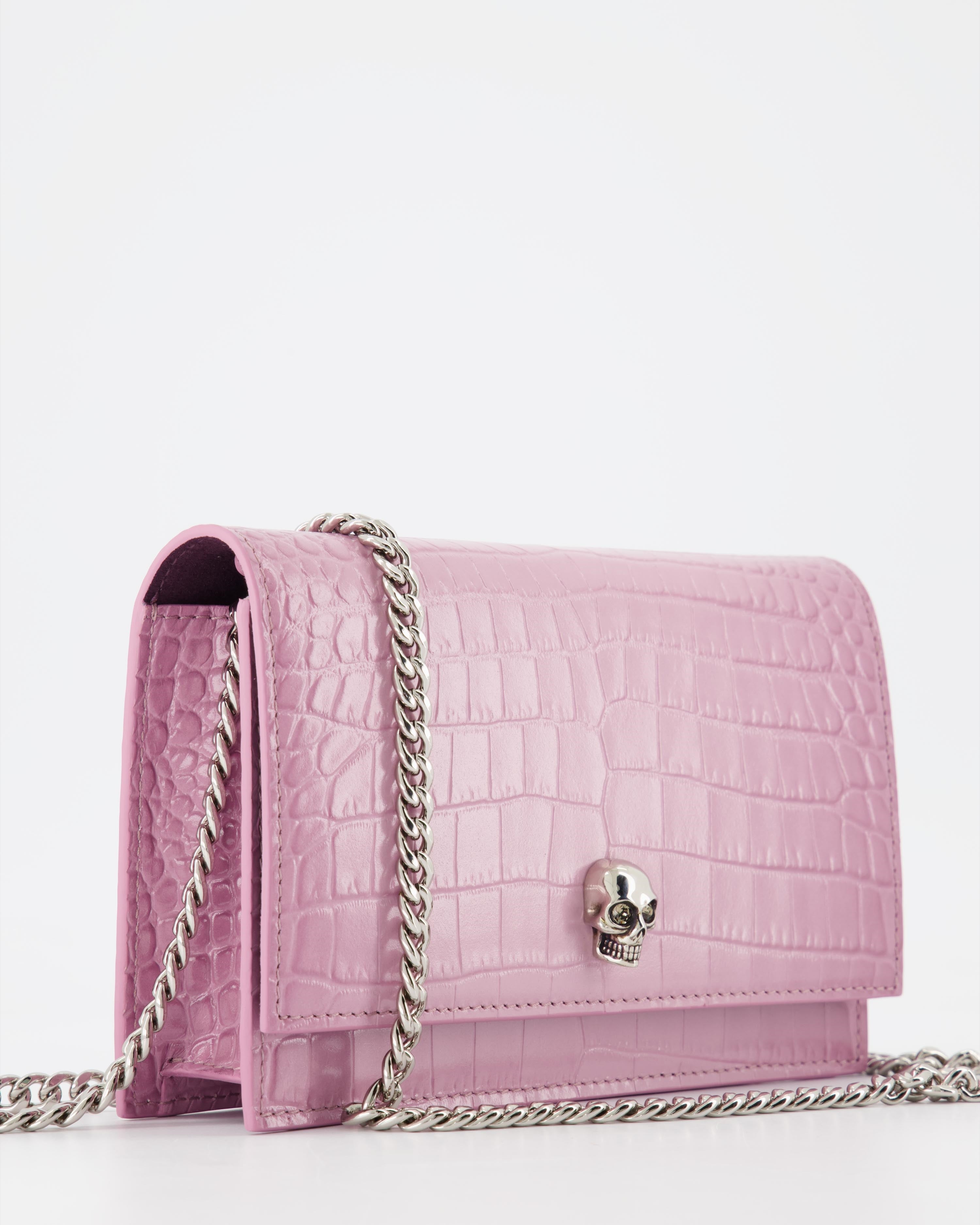 Borse a tracolla Sac Skull Alexander McQueen Rosa Femme