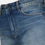 쇼츠 Short en jean Ami PARIS 파란색 Femme