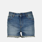쇼츠 Short en jean Ami PARIS 파란색 Femme