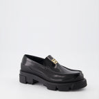 ローファー 4G モカシン Givenchy 黒 女性