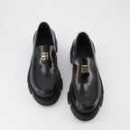 ローファー 4G モカシン Givenchy 黒 女性