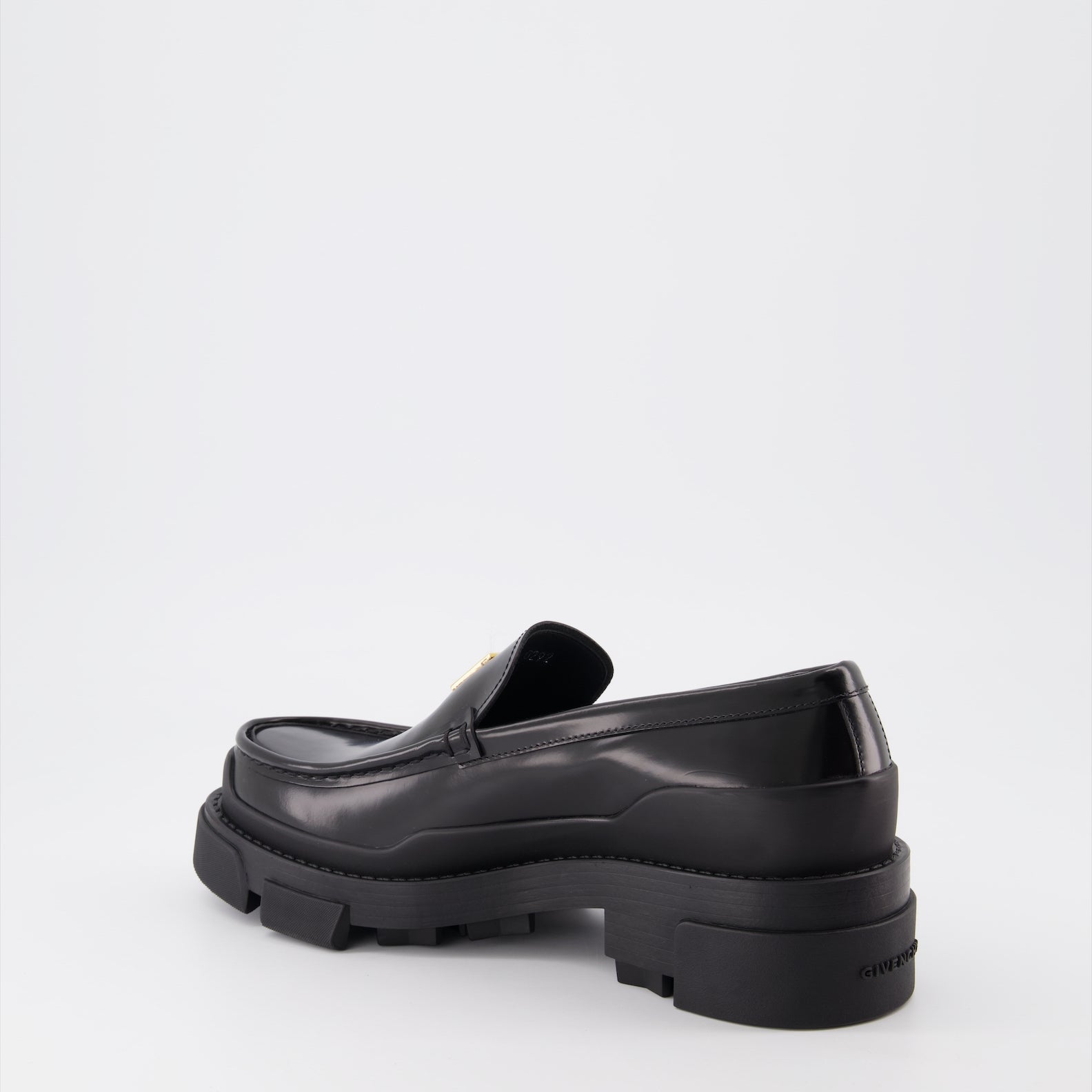 ローファー 4G モカシン Givenchy 黒 女性