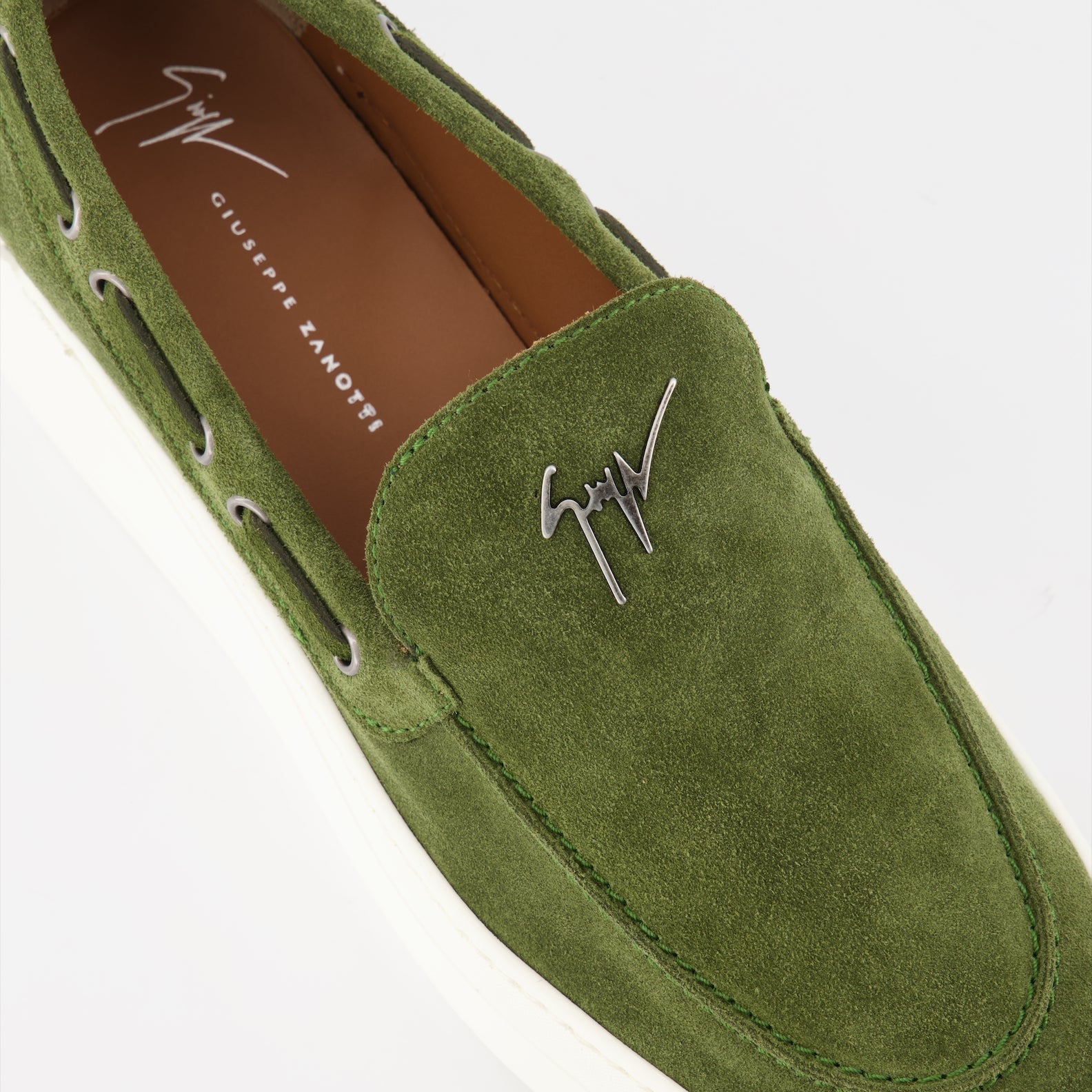 Mocassins Mocassins Conley Giuseppe Zanotti Vert Homme