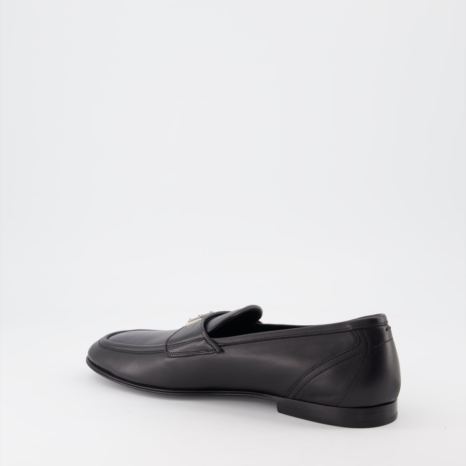 Mocasines Mocassins DG en cuir Dolce & Gabbana Negro Homme