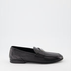 Mocasines Mocassins DG en cuir Dolce & Gabbana Negro Homme