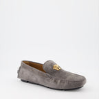 Loafer Mocassins Driver la Medusa Versace Grau Homme