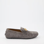 Loafer Mocassins Driver la Medusa Versace Grau Homme
