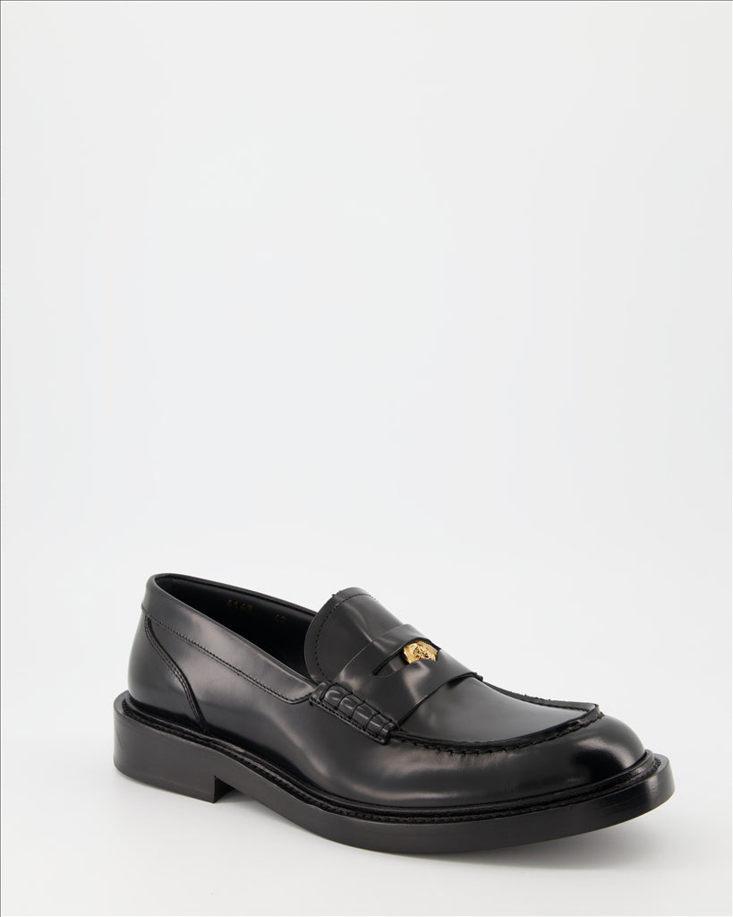 Loafer Mocassins Medusa Versace Schwarz Homme