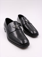 Mocassins Mocassins en cuir Prada Noir Homme