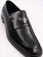 Mocassins Mocassins en cuir Prada Noir Homme