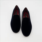 Loafers Velvet loafers Dolce & Gabbana Blue Man