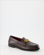 Loafer Mocassins VLogo Chain Valentino Garavani Braun Homme