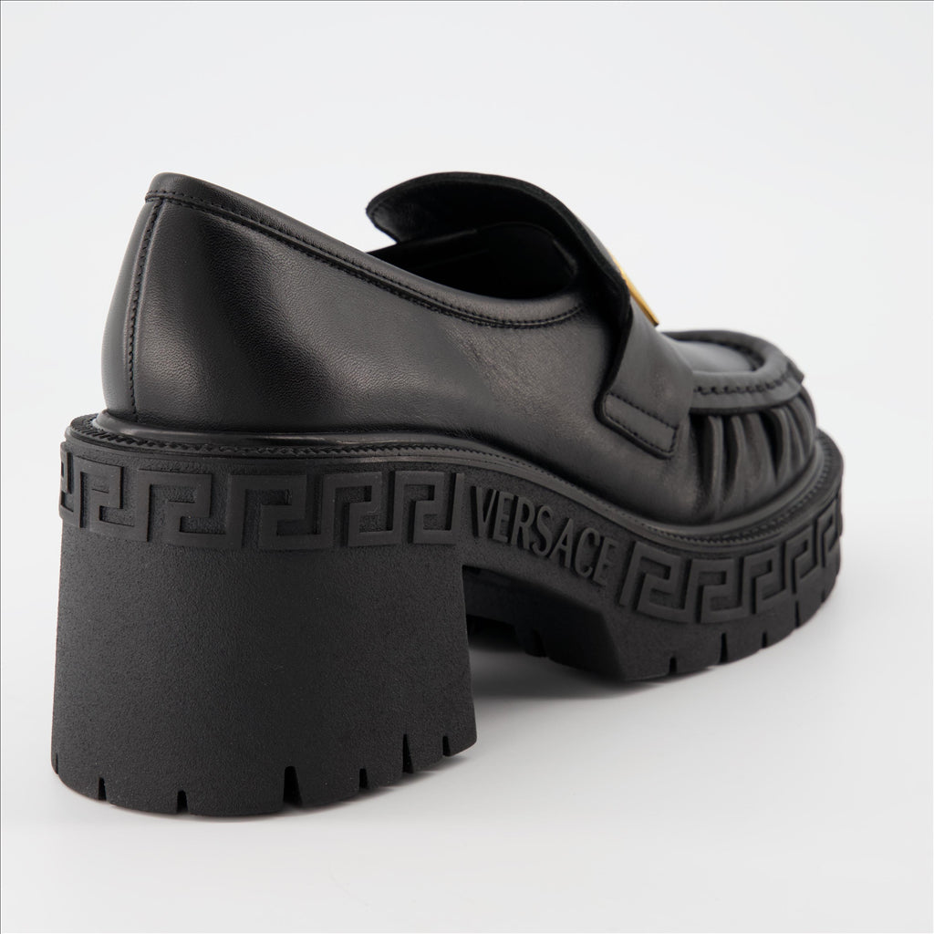 Baskets Mocassins Medusa Versace Noir Femme