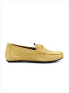 Loafers Medusa Moccasins Versace Yellow Man