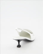 Handtaschen und schultertaschen Mocassins Penny à talon Miu Miu Weiß Femme