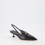 Mocassins Mocassins Penny Miu Miu Preto Femme