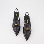 Mocassins Mocassins Penny Miu Miu Preto Femme