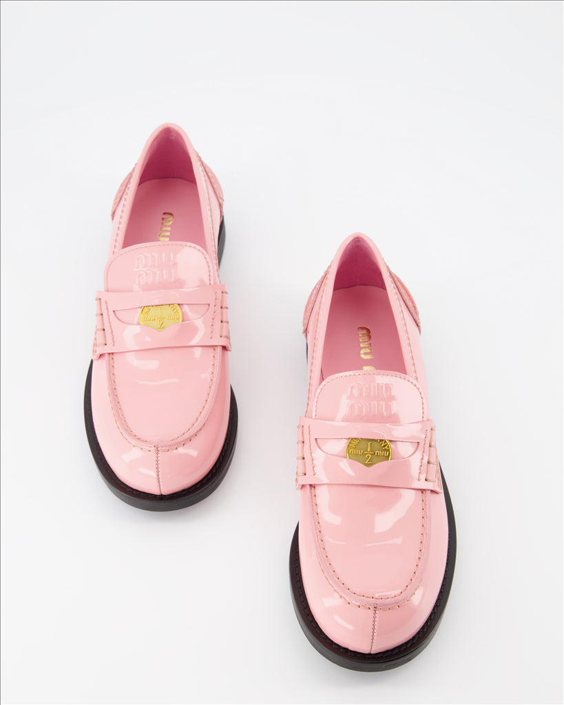 Loafers Penny Loafers Miu Miu Pink Women