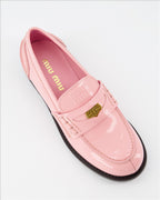 Loafers Penny Loafers Miu Miu Pink Women