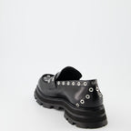 Mocassins Mocassins Punk Alexander McQueen Noir Homme