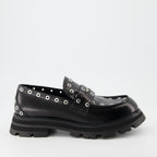 Mocassins Mocassins Punk Alexander McQueen Noir Homme