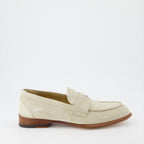 Loafer Mocassins en suède Alexander McQueen Beige Homme
