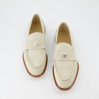 Loafer Mocassins en suède Alexander McQueen Beige Homme