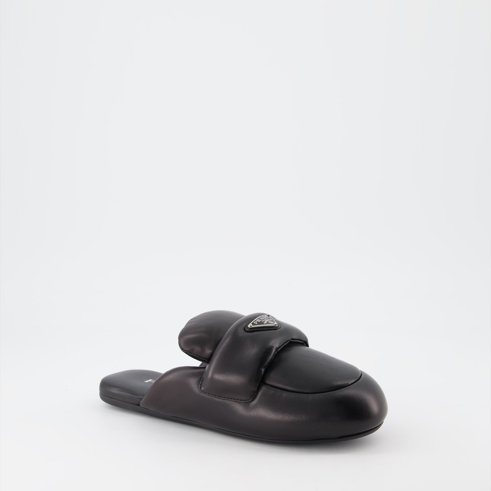 Loafer Mocassins Soft Prada Schwarz Femme