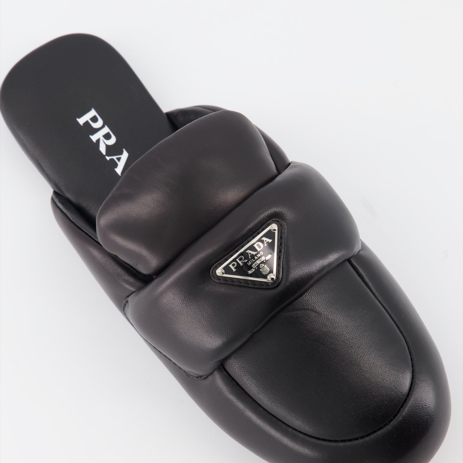 Loafer Mocassins Soft Prada Schwarz Femme