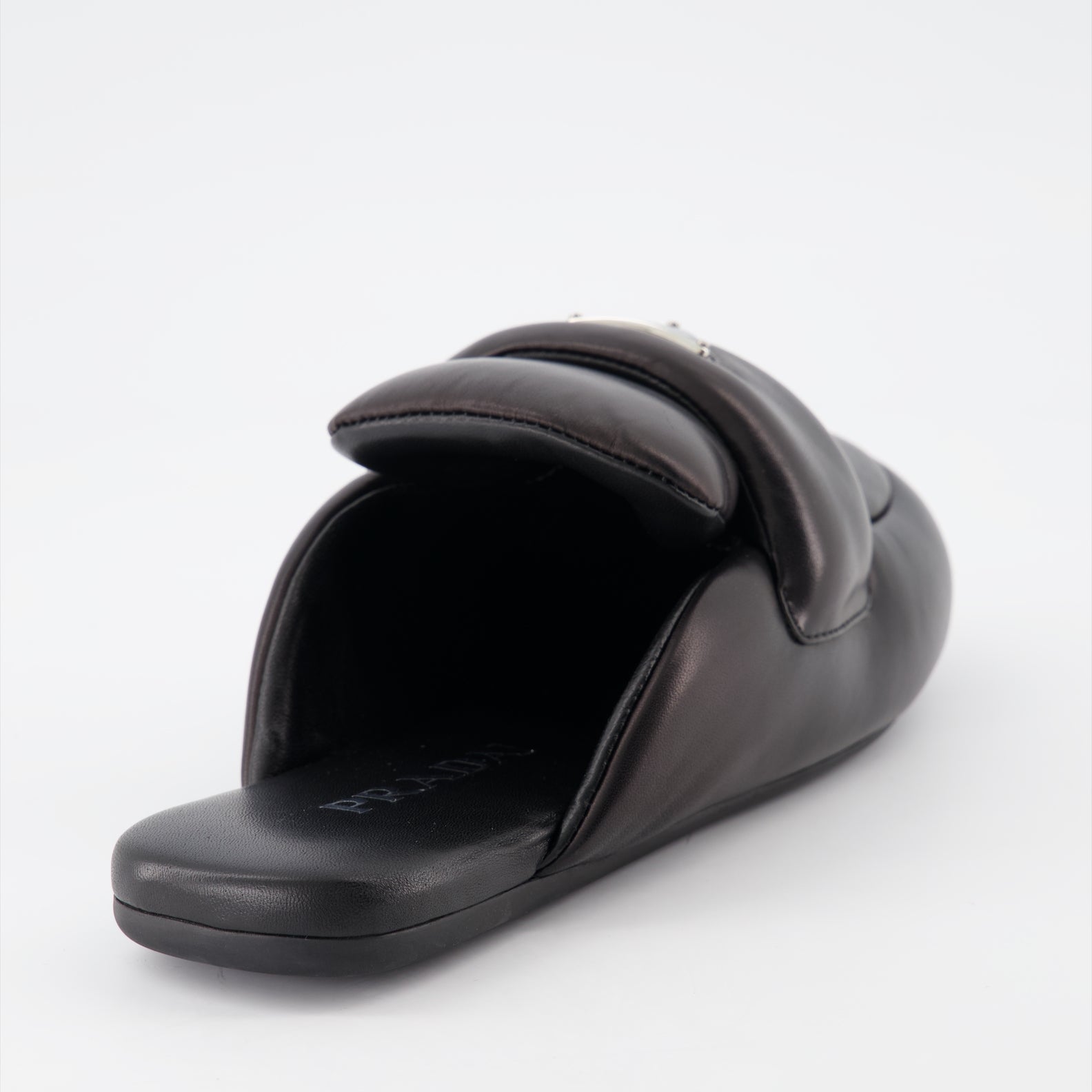 Loafer Mocassins Soft Prada Schwarz Femme