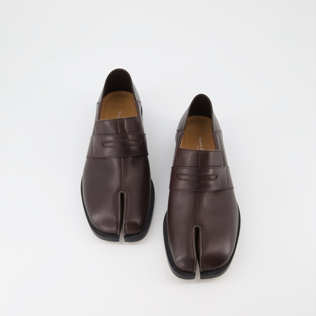 Loafer Mocassins Tabi Maison Margiela Braun Femme