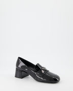 Loafer Mocassins vernis Prada Schwarz Femme