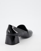 Loafer Mocassins vernis Prada Schwarz Femme