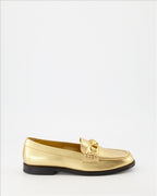 Loafer Mocassins VLogo Chain Valentino Garavani Gold Femme