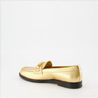 Loafer Mocassins VLogo Chain Valentino Garavani Gold Femme