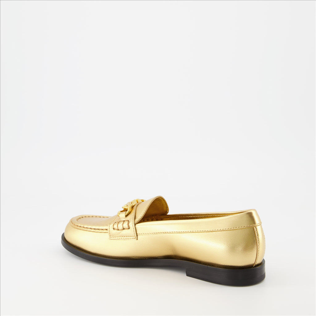 Loafer Mocassins VLogo Chain Valentino Garavani Gold Femme